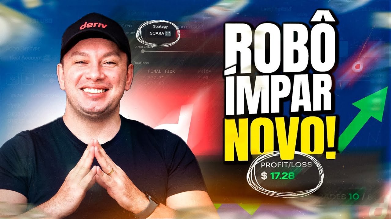 🤖 Robô SCARA — Trabalha só com números ímpares! 🔥 100% automatizado e com análises automáticas!