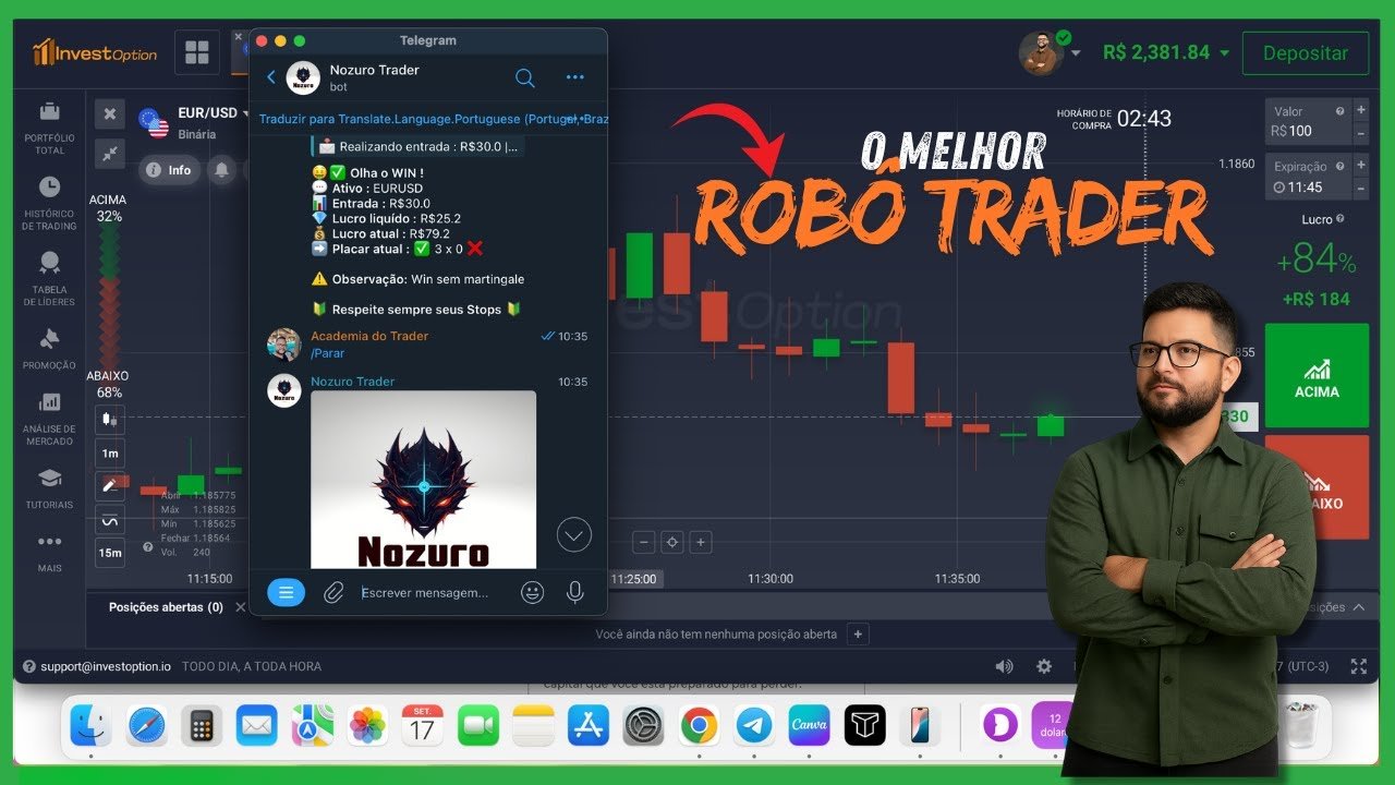 Eu Descobri o Melhor Robô Trader Automático para Lucros Consistentes