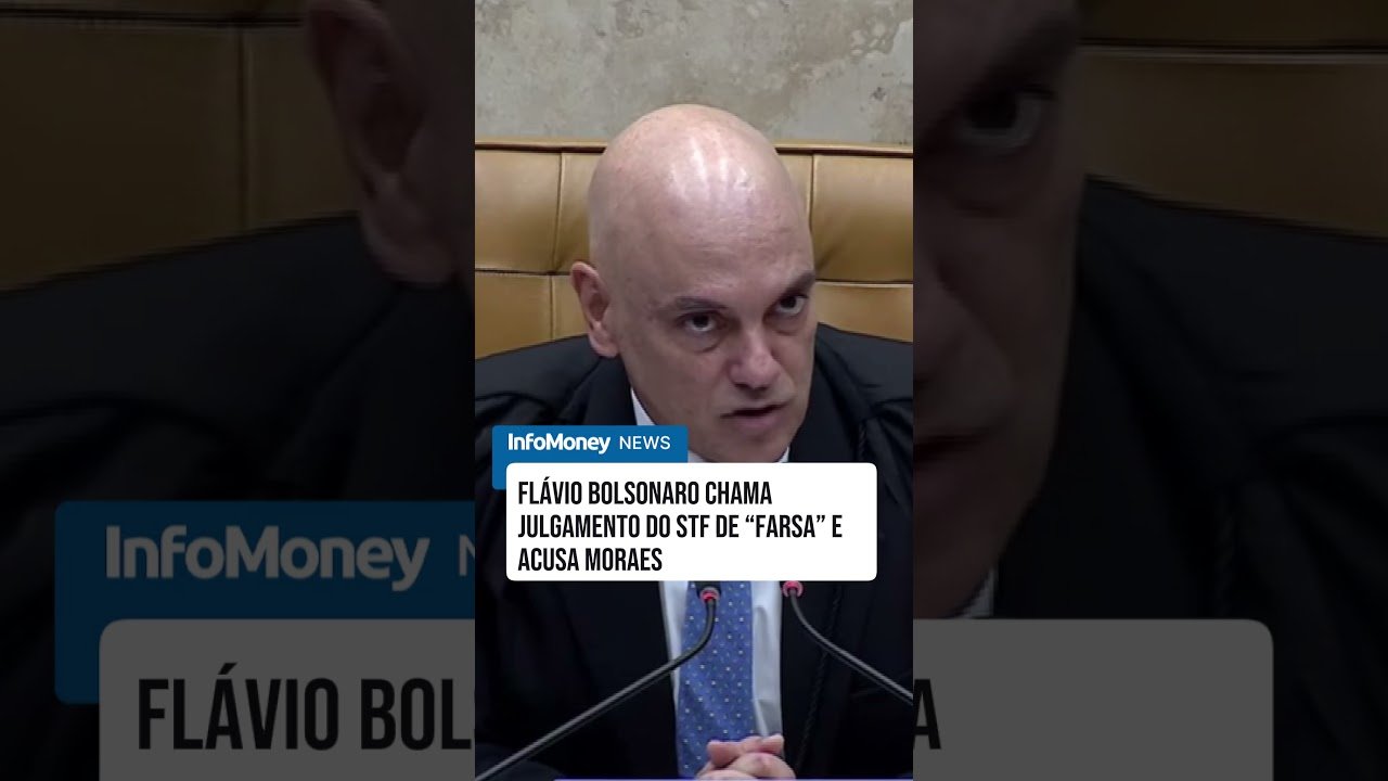 Flávio Bolsonaro chama julgamento do STF de “farsa” e acusa Moraes de “vingança”