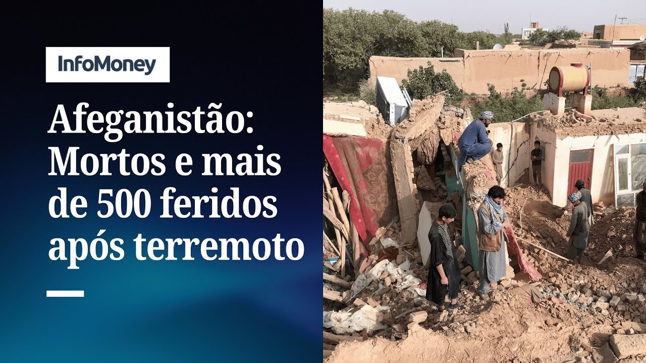 Forte terremoto mata pelo menos 20 pessoas no Afeganistão | InfoMoney News
