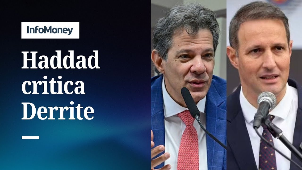 Haddad diz que Derrite não entende o crime organizado | InfoMoney News