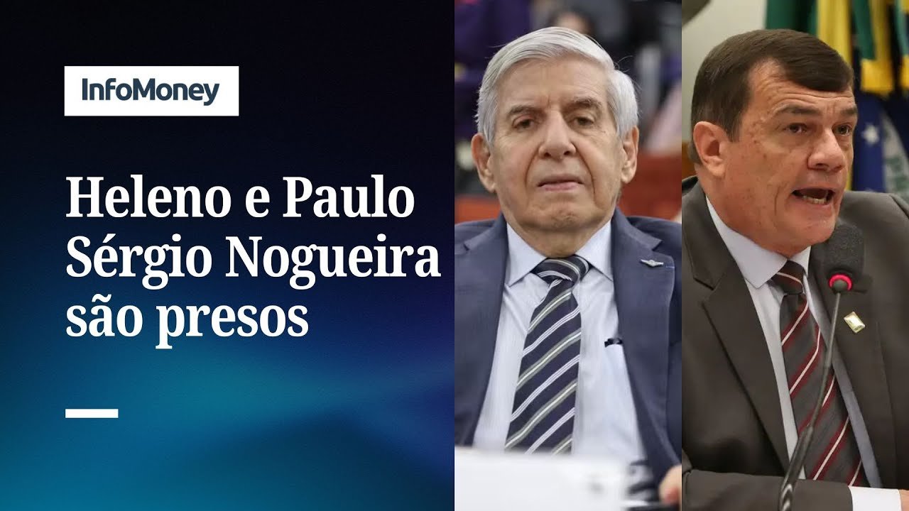 Heleno, Paulo Sérgio são presos em unidade militar | InfoMoney News