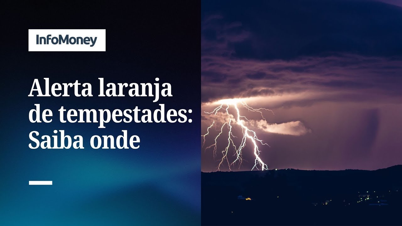 Inmet emite alertas laranja e amarelo pelo Brasil: Veja regiões | InfoMoney News