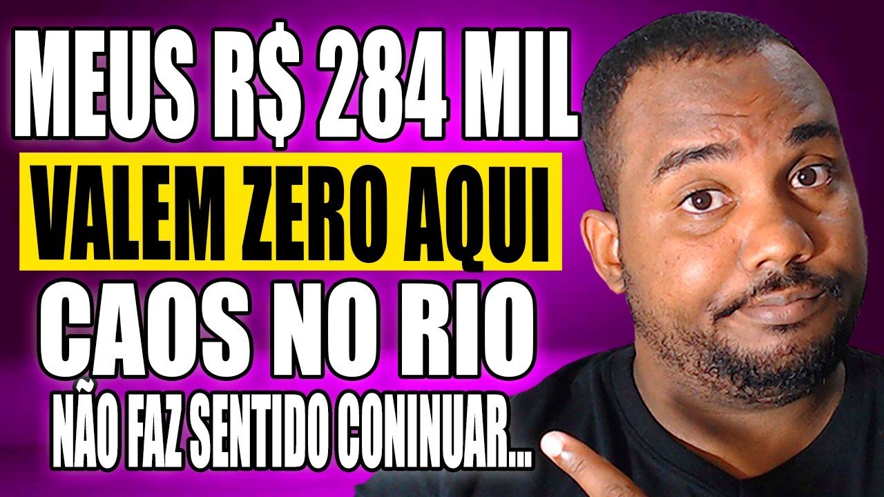 Investir para quê? O caos no Rio e a dura verdade sobre construir riqueza no Brasil (Meu desabafo)