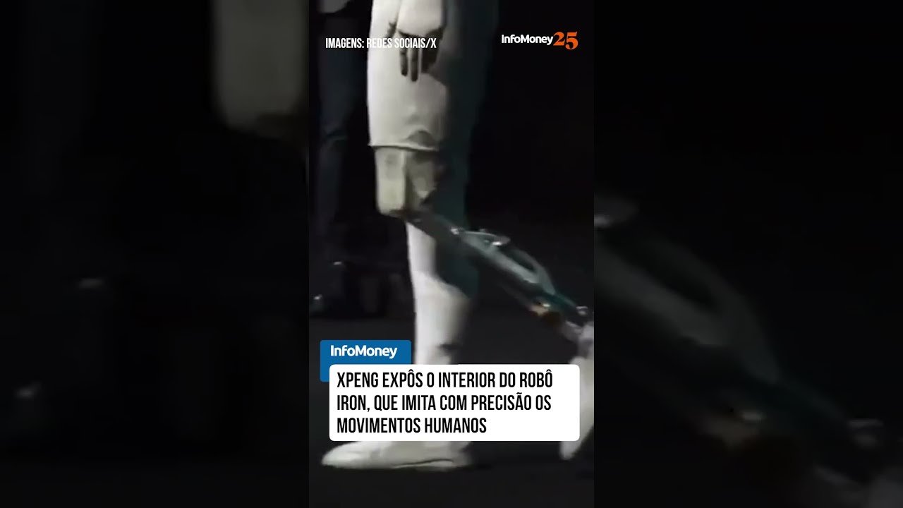 Iron da XPeng: O robô humanoide que precisou provar que não era ser humano