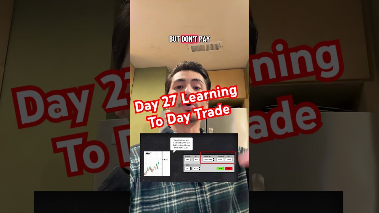 Learning How To Day Trade – Day 27