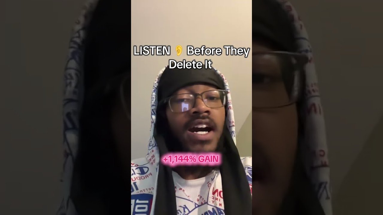 LISTEN Before They DELETE This Information ℹ️ #trending #trading #viral #daytrade #onlinemoney