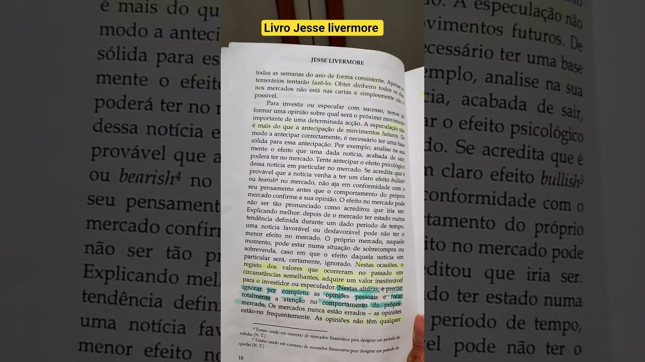 livro Jesse livermore day trade #livrosnarradosemportugues  #daytrade #daytrader