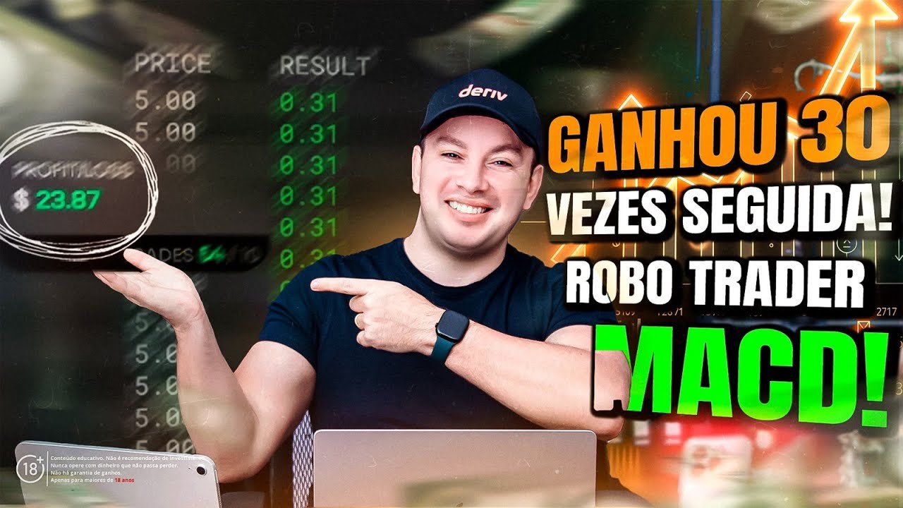 MACD: O Robô que Opera Pelos Últimos Dígitos! Testei AO VIVO 🤖💥