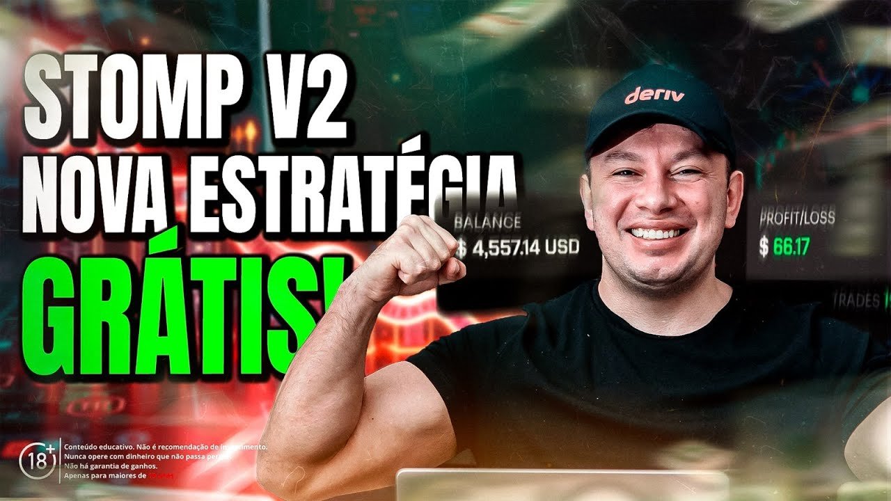 Operando com o Robô Stomp! Resultado DEU BOM??? 🤖💸