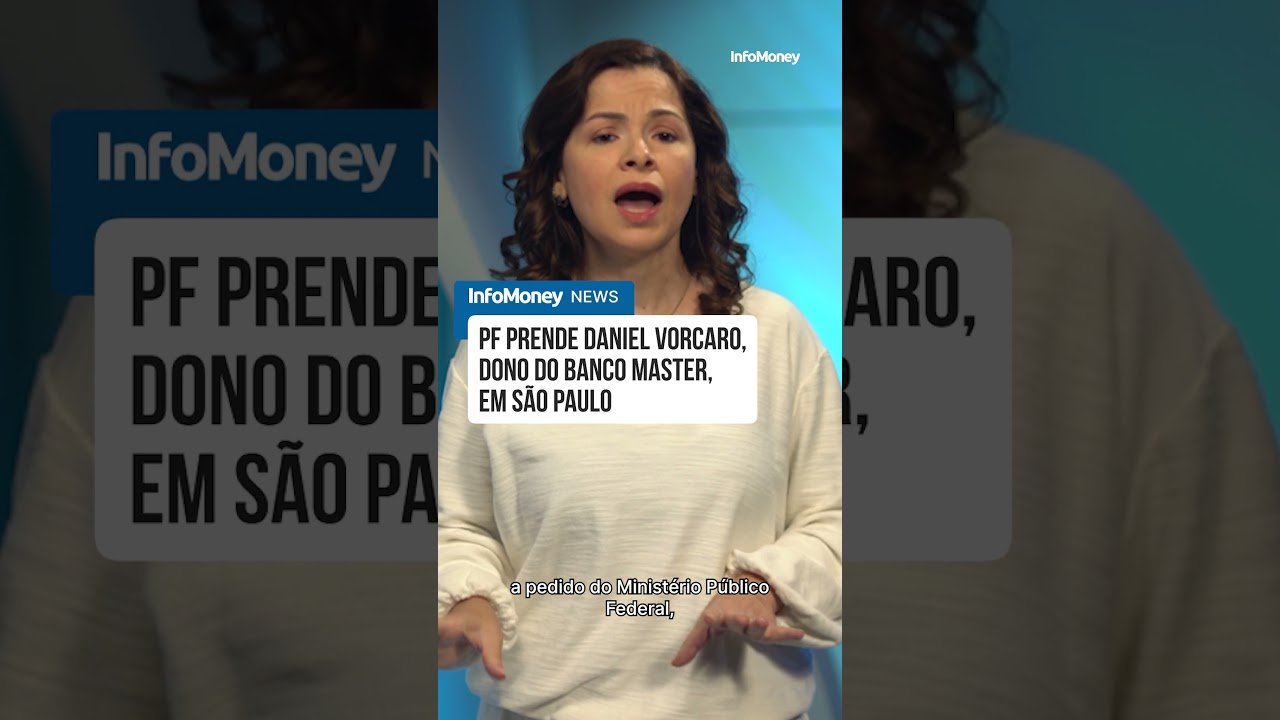 PF prende Daniel Vorcaro, dono do Banco Master, em São Paulo | InfoMoney News