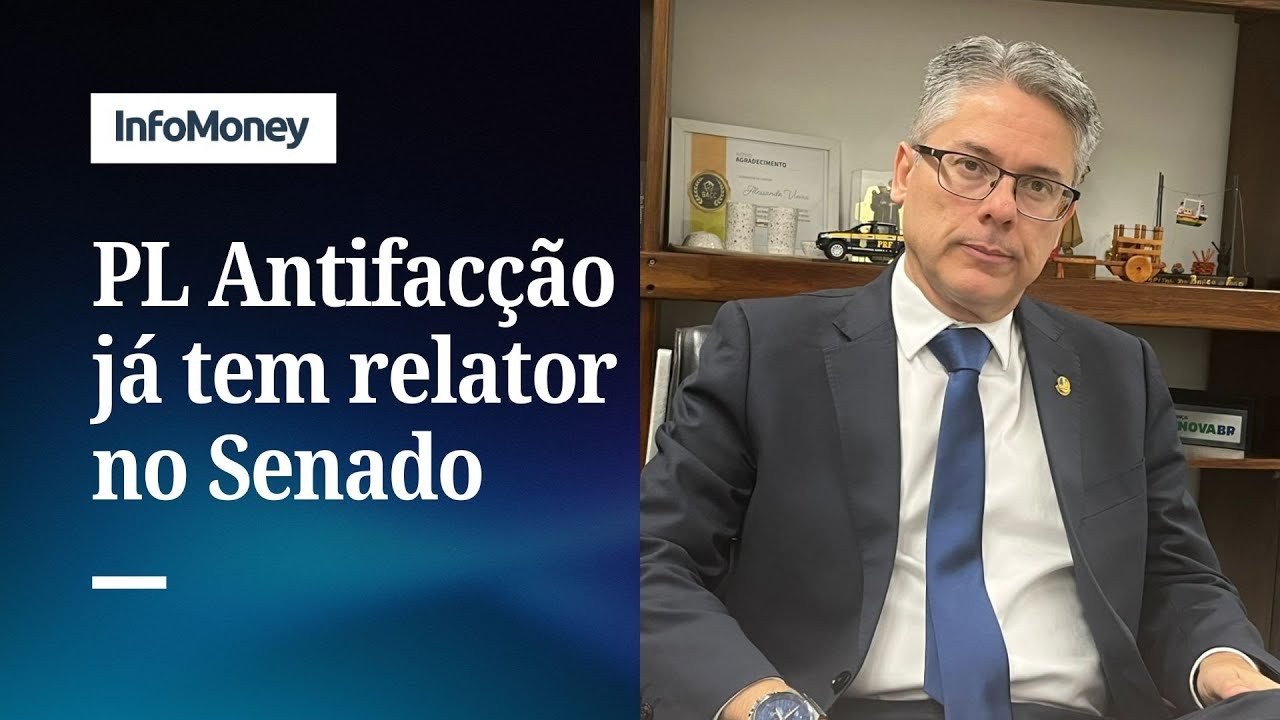 Projeto Antifacção: Alessandro Vieira assumirá relatoria sob pressão do governo | InfoMoney News