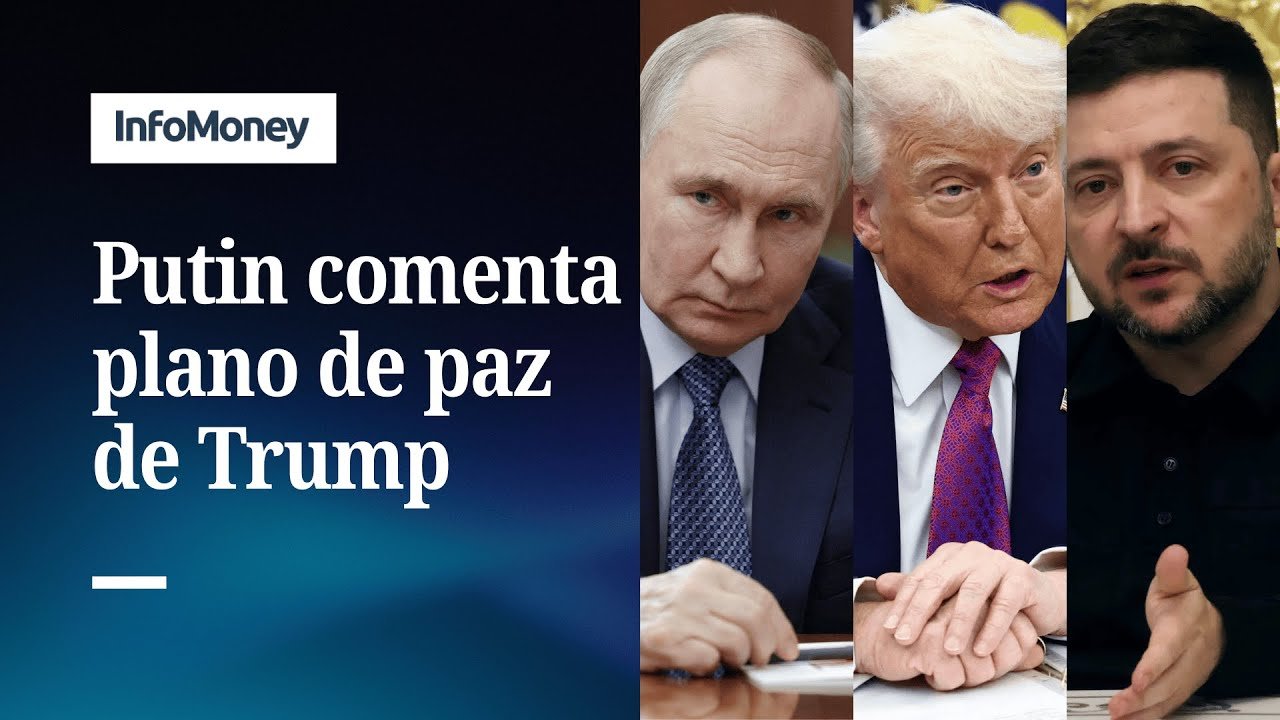 Putin vê plano dos EUA pelo fim da guerra como “base para acordo” | InfoMoney News