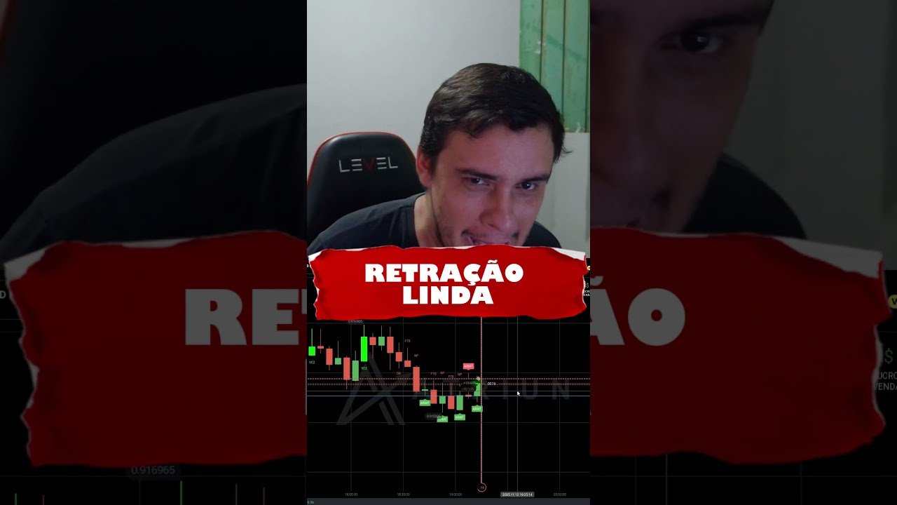 RETRAÇÃO LINDA  #iqoption #trader #tradeiniciante #daytrade #bolsadevalores #trading