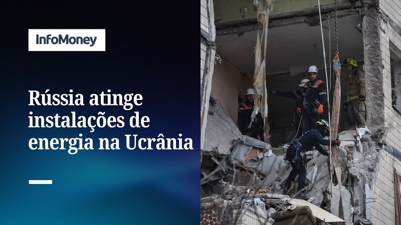 Rússia atinge várias instalações de energia importantes da Ucrânia e mata três | InfoMoney News