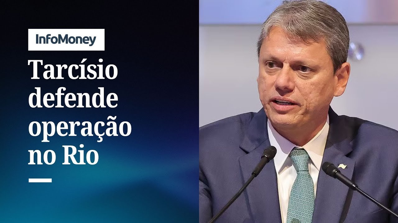 Tarcísio diz que operação no Rio foi “bem planejada” | InfoMoney News