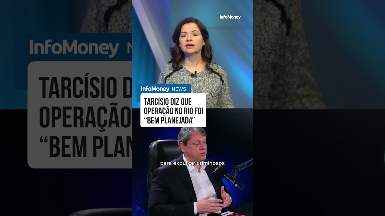 Tarcísio diz que operação no Rio foi “bem planejada”