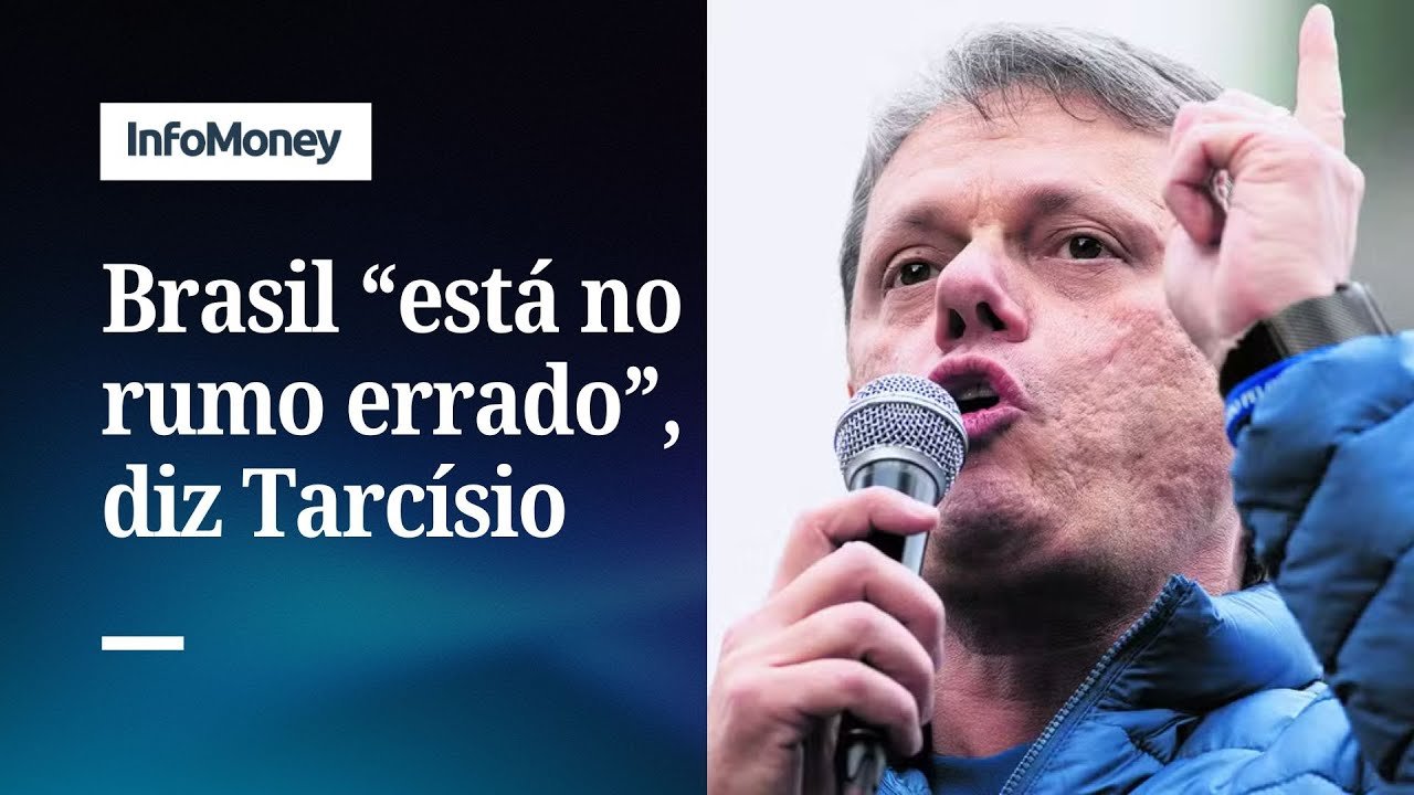 Tarcísio promete que direita vai “livrar o Brasil do PT” | InfoMoney News