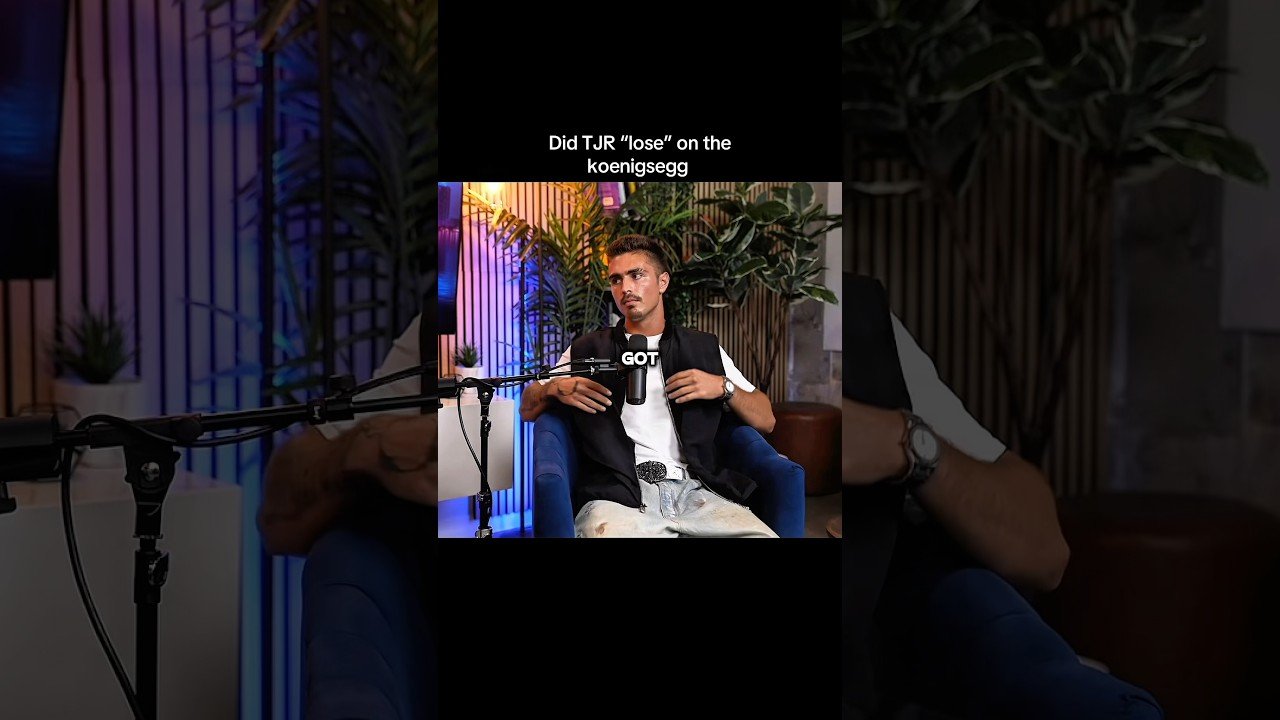 TJR lost money on the koenigsegg? #tjrtrades #tjr #daytrading #entrepreneur #youngentrepreneur
