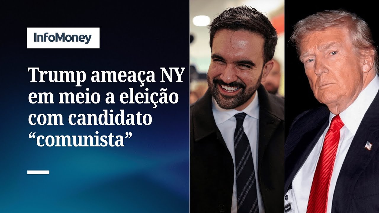 Trump ameaça bloquear verba para NY caso Mamdani seja eleito | InfoMoney News