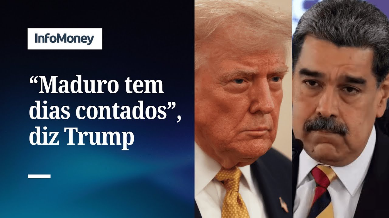 Trump diz que Maduro tem “dias contados”, mas não confirma ataque | InfoMoney News