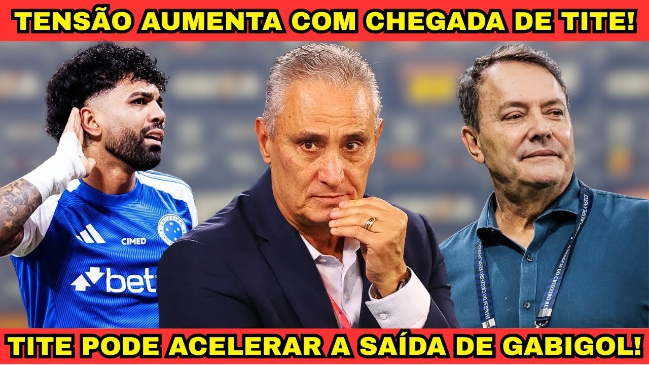 🔥 GABIGOL FORA DO CRUZEIRO? SALÁRIO MILIONÁRIO, TITE E O FUTURO INCERTO DO ÍDOLO!
