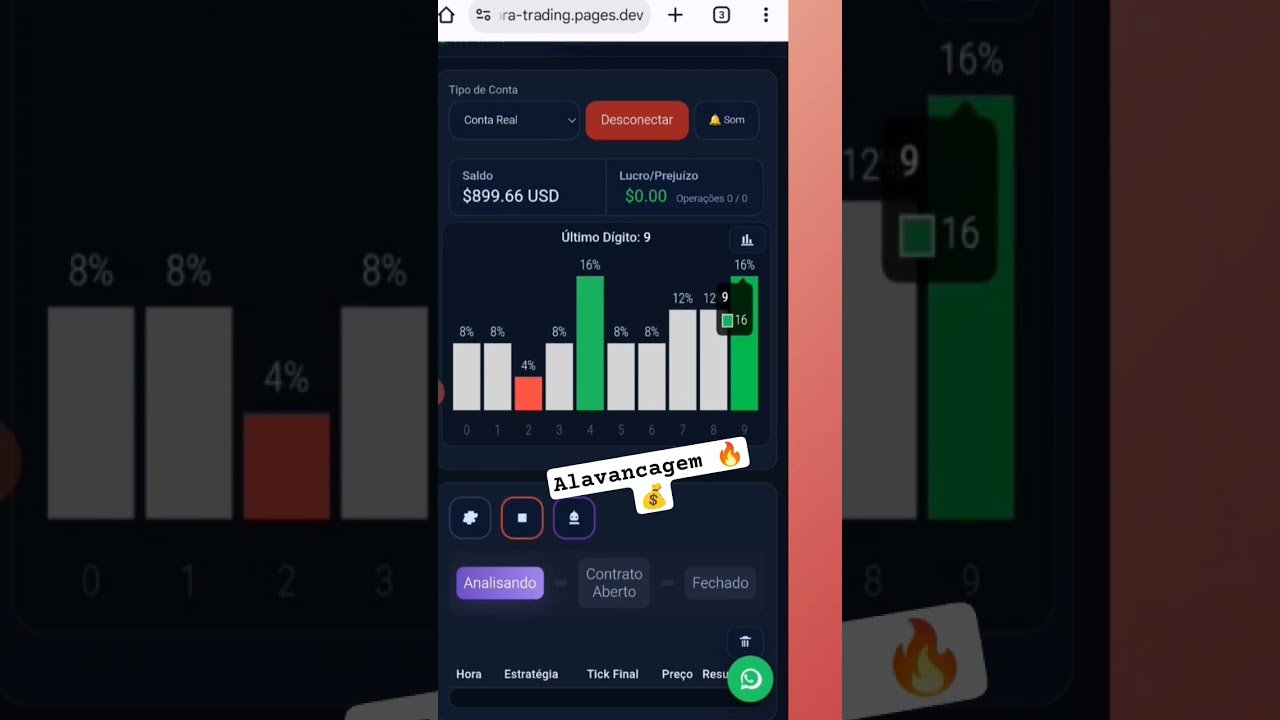 #alavancagem Explodir Banca Baixa🔥💰💥 #sora #soratradingbot #deriv robô #robôtrader