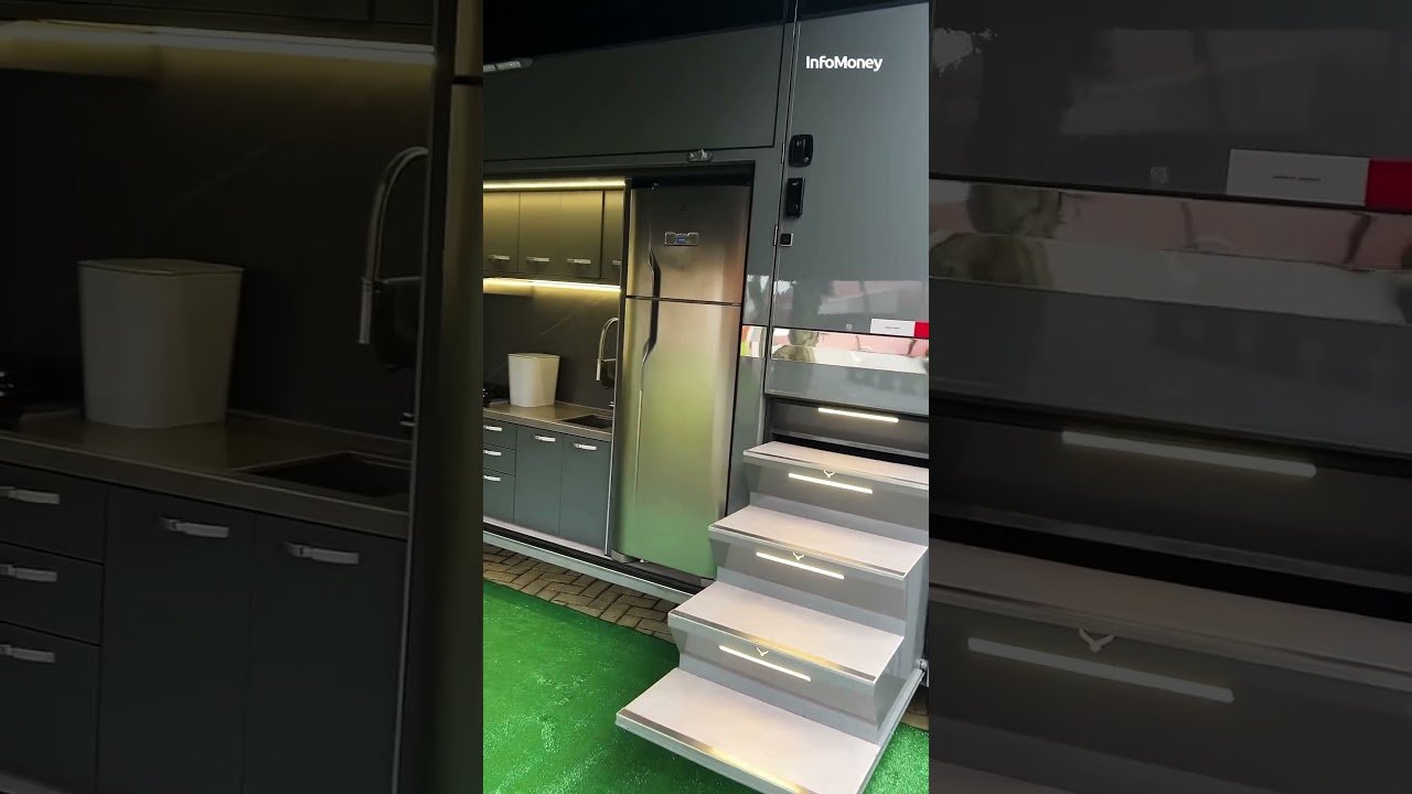 Apartamento sobre rodas: conheça o motorhome de R$ 3,3 milhões que roda o Brasil