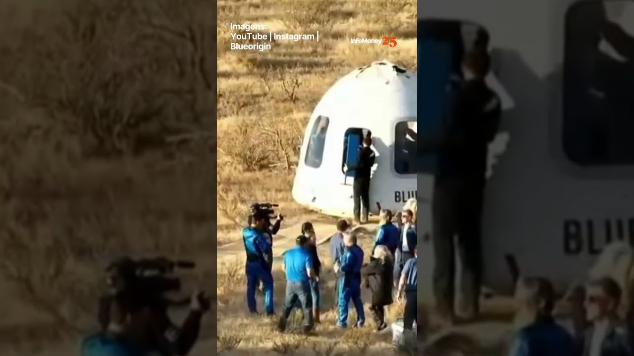 Blue Origin, de Jeff Bezos, faz primeiro voo espacial com usuário de cadeira de rodas