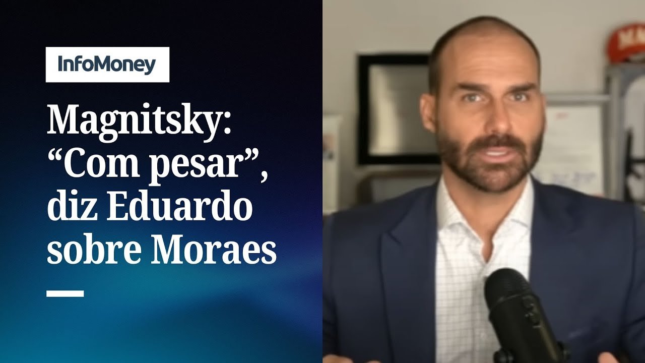 Eduardo Bolsonaro lamenta retirada de Moraes da Lei Magnitsky | InfoMoney News