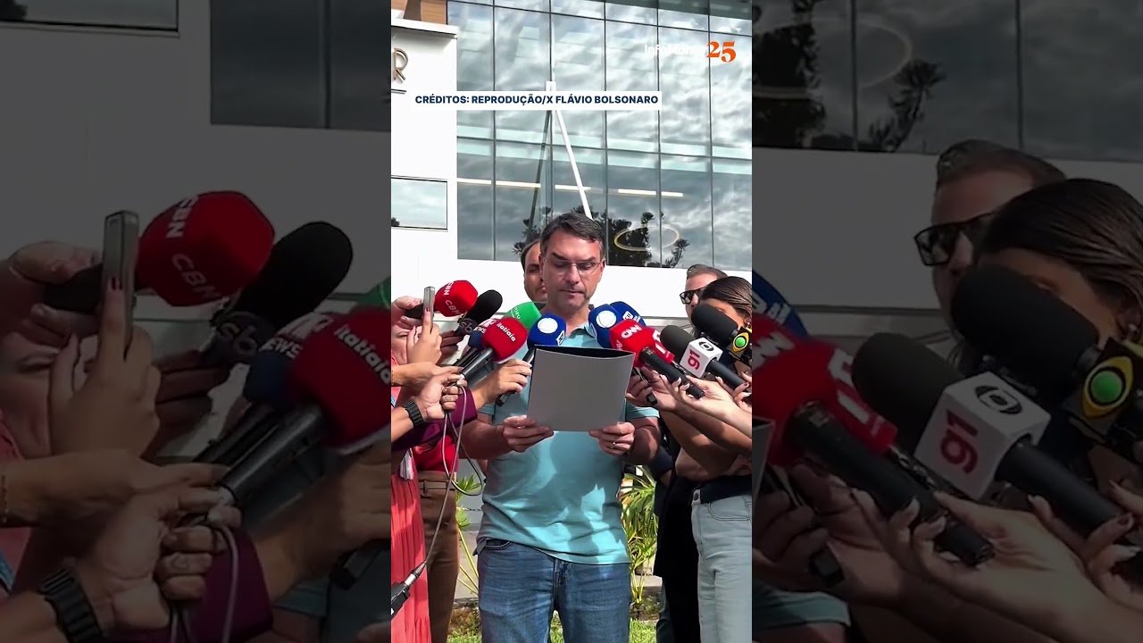 Em carta, Bolsonaro diz “entregar o próprio filho” e oficializa Flávio para 2026