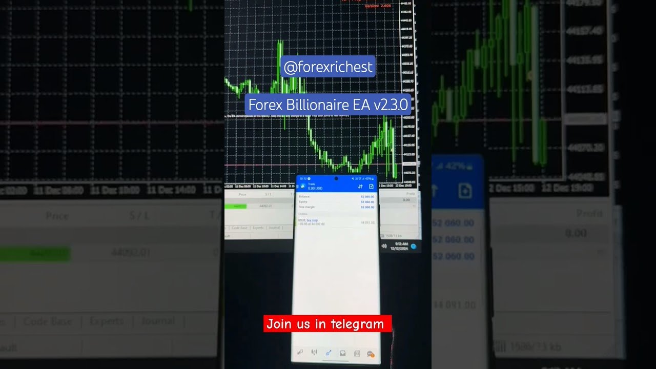 Forex Billionaire EA Robot Meta trader 4/5 || Auto Trading Robot 🤖 V2.3.0 || #forextrading