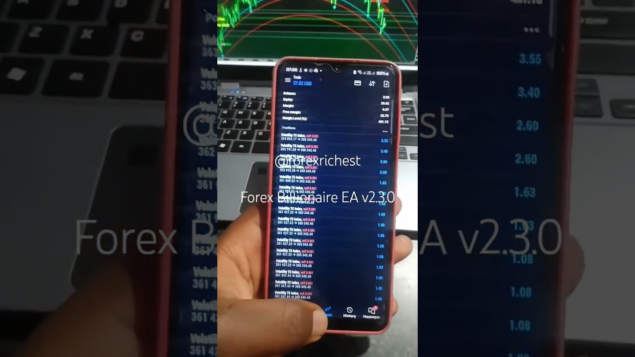Forex Billionaire EA Robot Meta trader 4/5 || Auto Trading Robot 🤖 V2.3.0 || #forextrading
