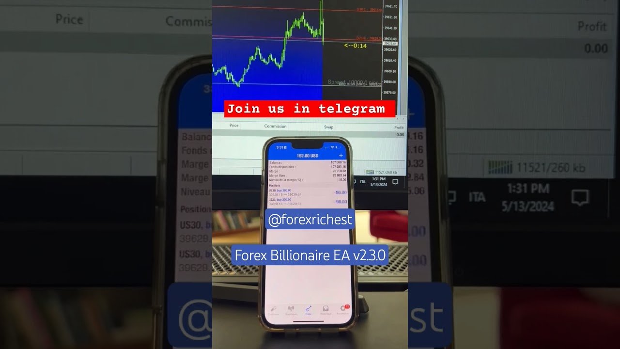 Forex Billionaire EA Robot Meta trader 4/5 || Auto Trading Robot 🤖 V2.3.0 || #forextrading