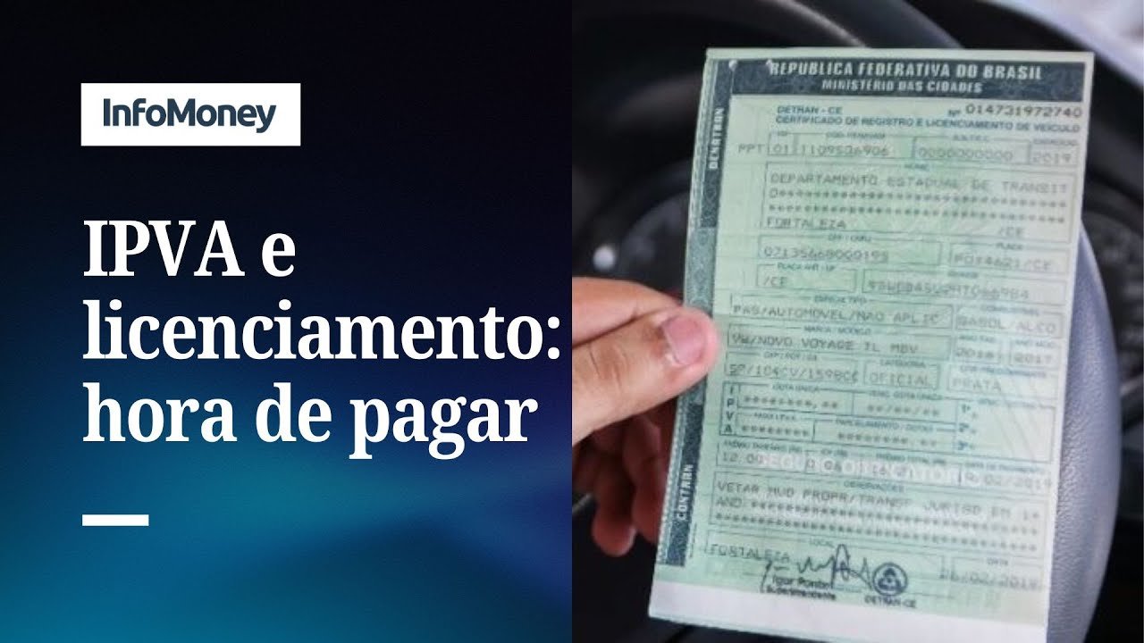 IPVA ou licenciamento: o que pagar primeiro? | InfoMoney News