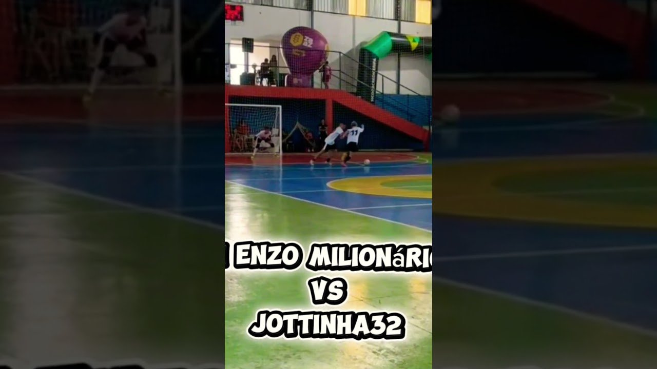 JOTTINHA VS ENZO MILIONÁRIO X1 #futsal