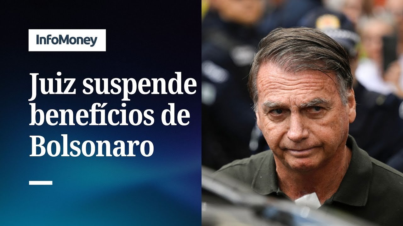 Juiz determina suspensão de benefícios de ex-presidentes a Bolsonaro durante prisão | InfoMoney News