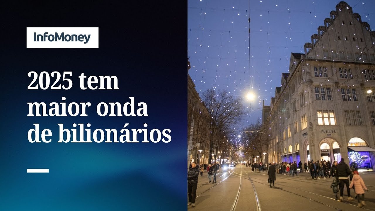 Maior onda de sucessões já registrada cria 91 bilionários por herança em 2025 | InfoMoney News