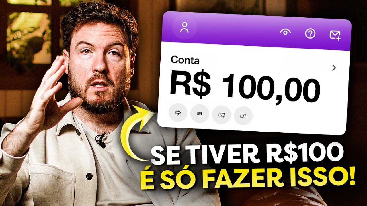 MELHORES INVESTIMENTOS PARA FICAR RICO COM 100 REAIS