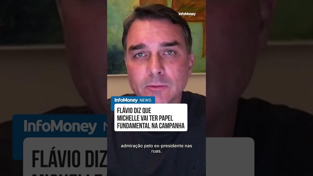 Michelle vai ter papel fundamental, ajuda a suavizar imagem do meu pai, diz Flávio