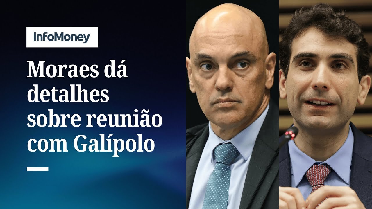 Moraes diz que reunião com Galípolo foi para discutir Lei Magnitsky | InfoMoney News