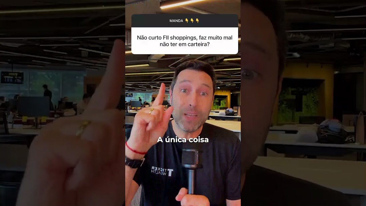 NÃO GOSTO DE FUNDOS IMOBILIÁRIOS DE SHOPPING | ISSO PREJUDICA MEUS INVESTIMENTOS A LONGO PRAZO?