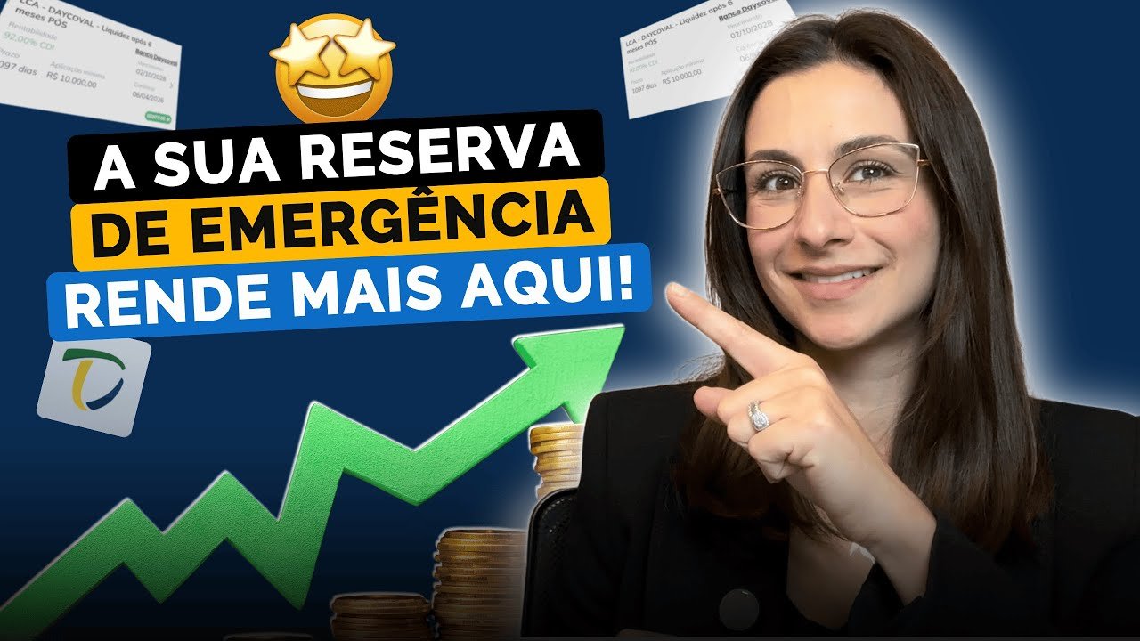 O melhor investimento para a reserva de emergência em 2026!