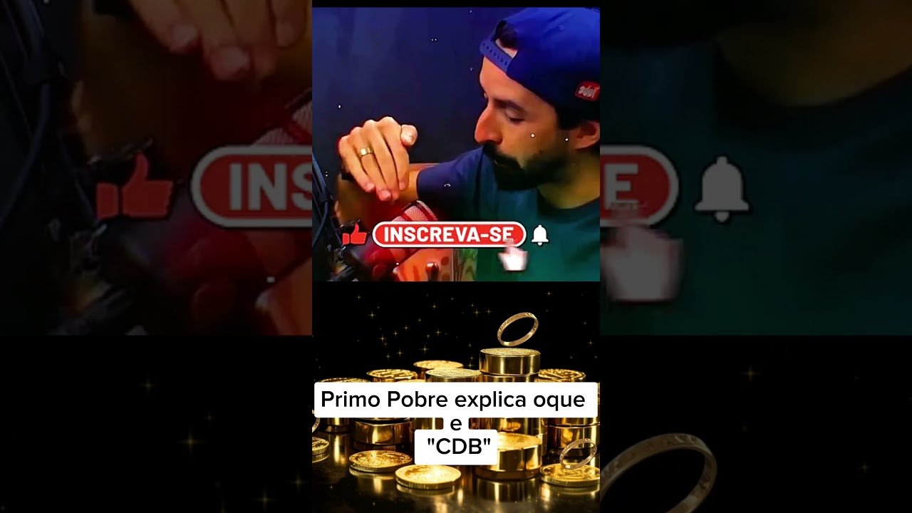 O QUE É CDB? | Primo Rico Explica de Forma SIMPLES 💰 #shorts