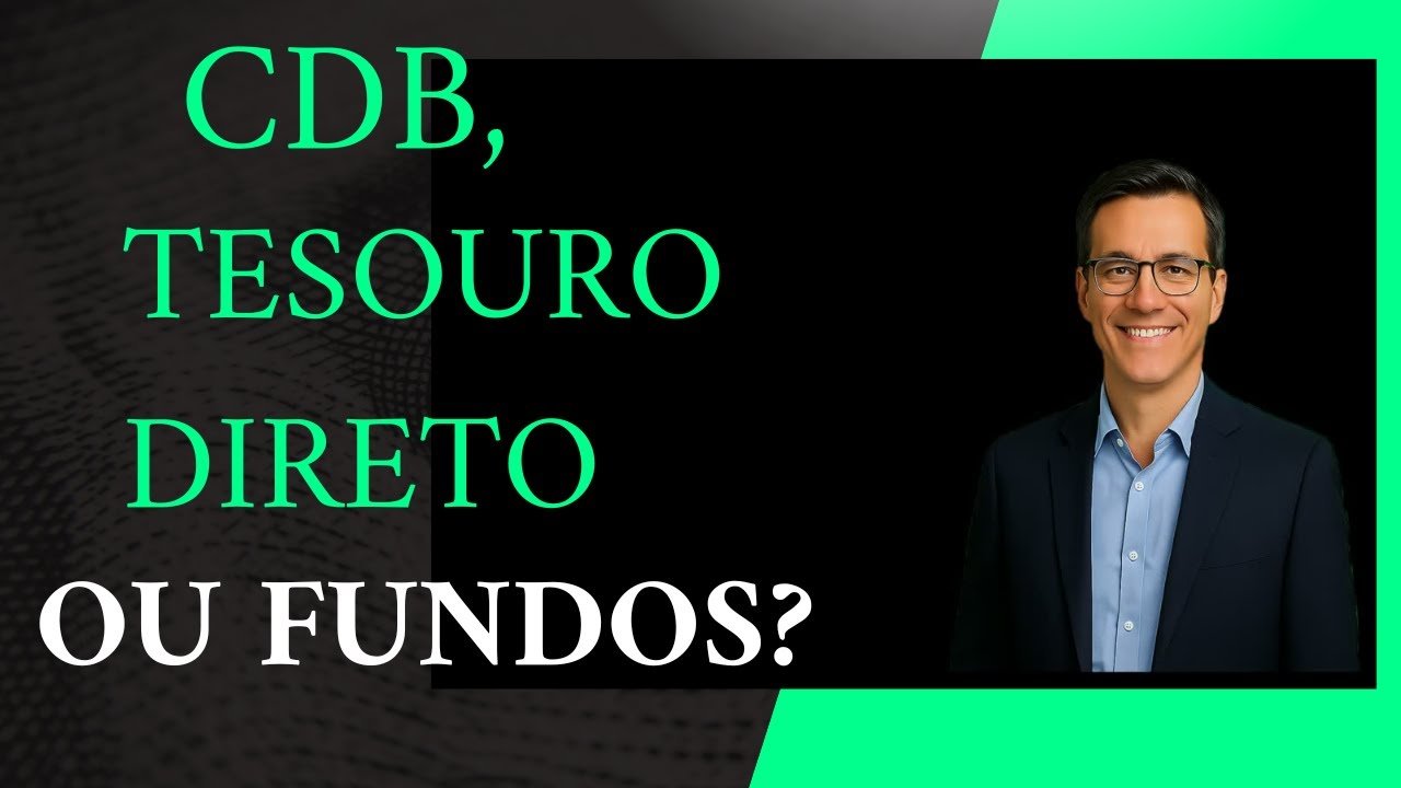 💰Onde investir em 2026? CDB, Tesouro Direto ou Fundos?