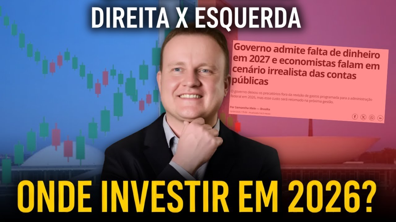 ONDE INVESTIR EM 2026? | O impacto das eleições no seu bolso.