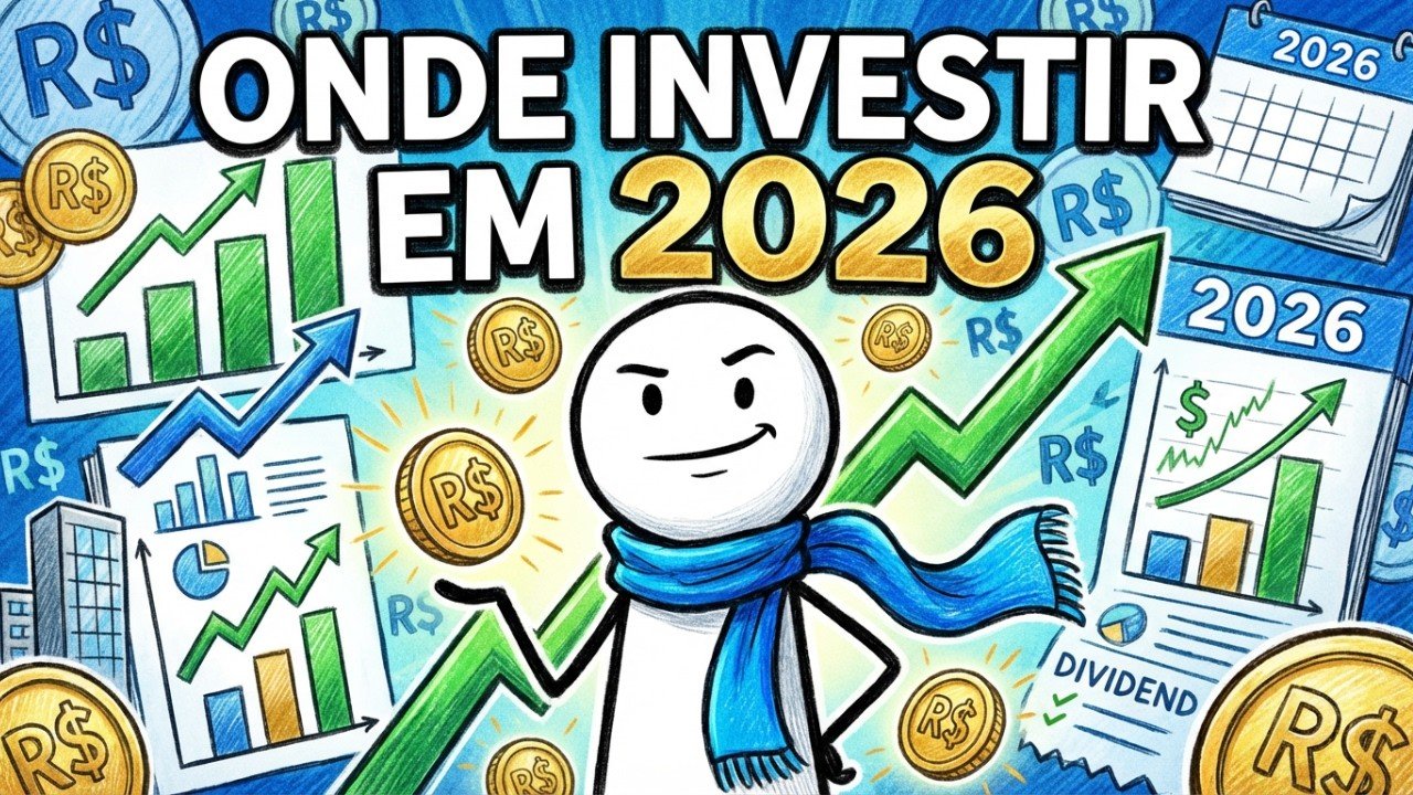 Onde Investir em 2026 Para Fazer o Dinheiro Render Mais