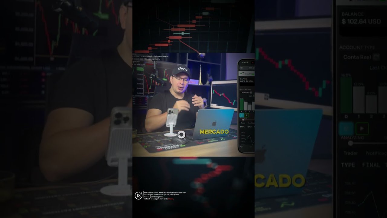 Operação com Robô AirLog — Banca de $100 e Entrada Técnica!