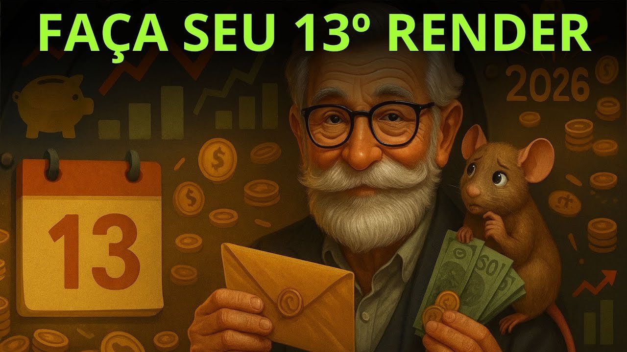 OS 5 MELHORES INVESTIMENTOS Para Aplicar o Seu 13º