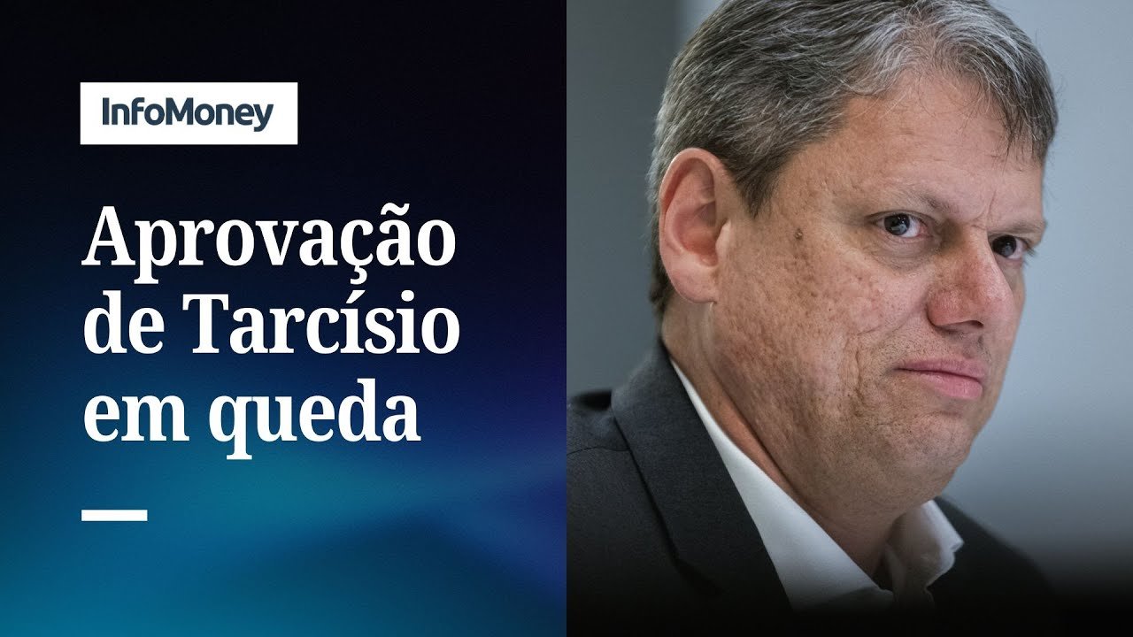 Paraná Pesquisas: Aprovação de Tarcísio chega a 64,2%, mas mantém tendência de queda| InfoMoney News